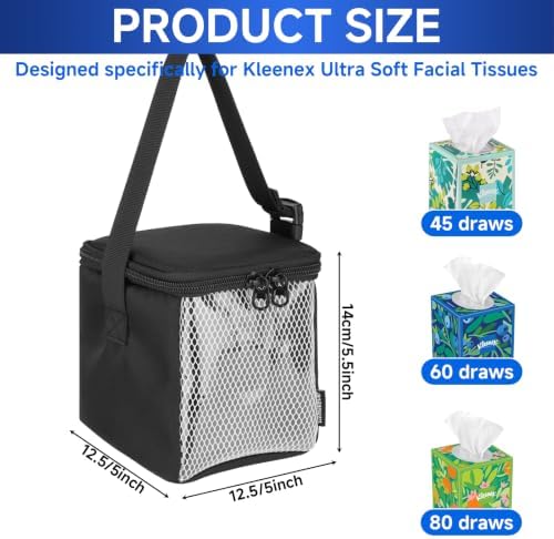 Facial Tissues Holder for Kleenex, Hanging Tissues Dispenser - Image 3