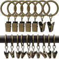LLPJS 100 Pack Curtain Rings by LLPJSCurtainRingsClipHooks