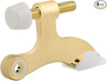 HOMOTEK 8 Pack Hinge Pin Bright Brass Door Stopper, Adjustable Deluxe Heavy by HOMOTEK