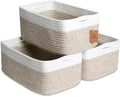 NaturalCozy 13.5”x8.5”x5.5” Storage Baskets by NaturalCozy