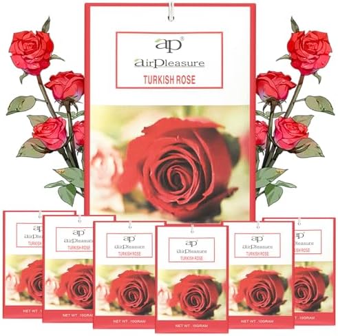 Turkish Rose Scented Sachets Bag 6 Pack by apairpleasure