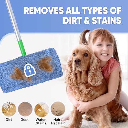 6-Pack Reusable Microfiber Mop Pads Compatible - Image 6
