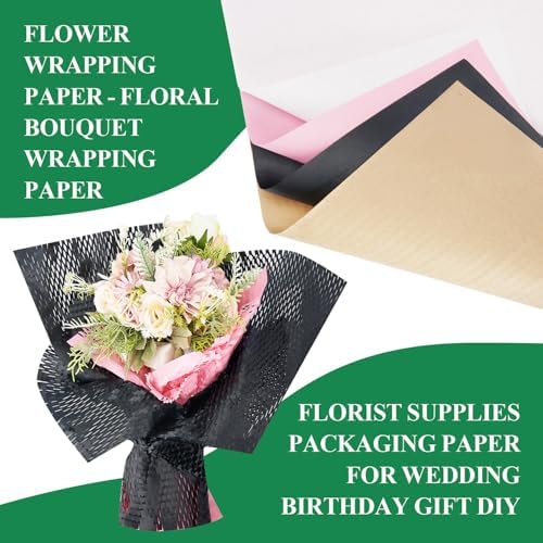 Honeycomb Packing Paper, Recyclable Moving Supplies Bubble Packing Wrap - Image 4