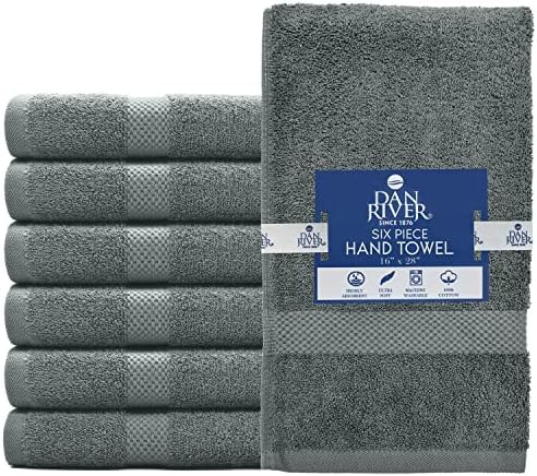 DAN RIVER 6-Pack Premium Hand Towels - Image 6