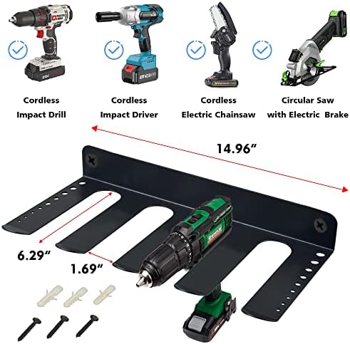 ULIBERMAGNET Power Tool Organizer, Utility Storage Rack Shelf - Image 4