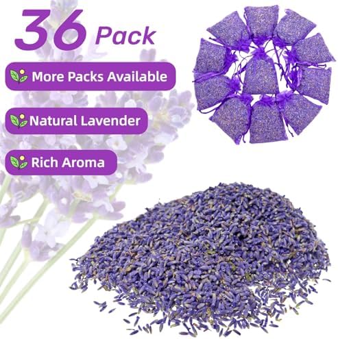 French Lavender Sachets 36 Pack - Image 2