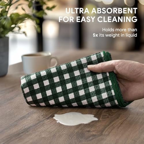 RECYCO Waffle Kitchen Towel Set of 2 - Image 3