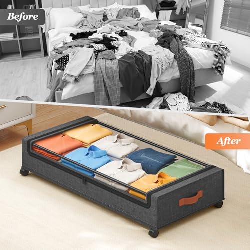 Yecaye 70L Under Bed Storage - Image 7