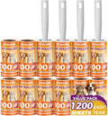 1200 Sheets Extra Sticky Lint Rollers by Unknown