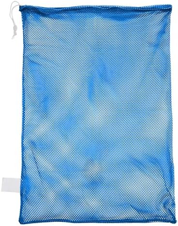 Champion Sports Mesh Equipment Bag – Heavy-Duty Nylon Drawstring Bag by ChampionSports