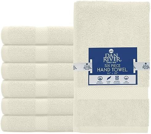 DAN RIVER 6-Pack Premium Hand Towels - Image 6