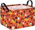 Halloween Pumpkin Ghost Storage Basket by MAIZMZ