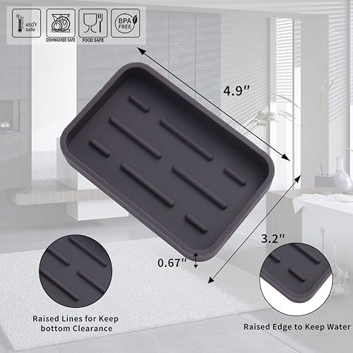 MicoYang Silicone Kitchen Sink Organizer Tray - Image 2