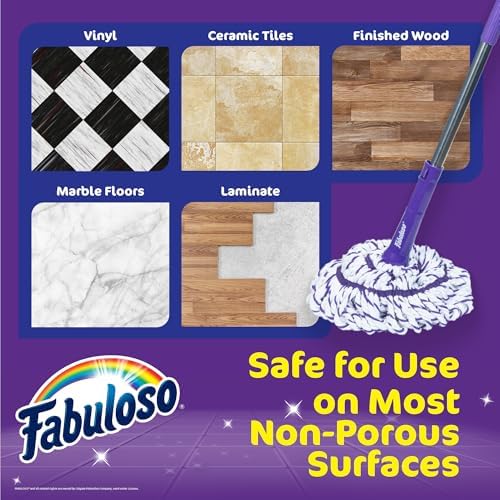 Fabuloso Self-Wringing Twist Mop, 53 Inch - Image 6