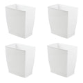 iDesign Small Plastic Bathroom Trash Can, by iDesign