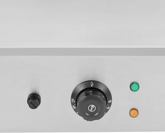 6 Pan Commercial Food Warmer,110V 1500W Electric Stainless Steel Steam Food Warmer with Lid,Electric Bain Marie Countertop with Temperature Control for Catering,Restaurant,Party (6-Pan)