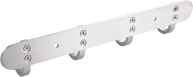 Coat Hook Rack Brushed Nickel - Image 7