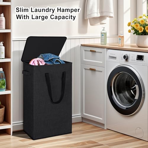 Odonata 75L Slim Laundry Hamper - Image 4