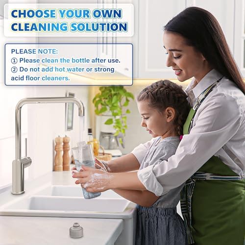 Spray Wet Mops for Floor Cleaning: Hardwood Floor Mops Refillable Reusable - Image 3