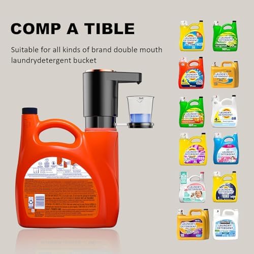 Electric Detergent Dispenser, Automatic Laundry Detergent Dispenser, Wireless - Image 2