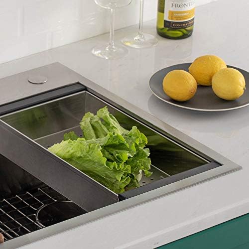 KRAUS Stainless Steel 16.75 in Workstation Sink Colander CS-6 - Image 4