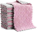 Hypermotion Microfiber Cleaning Cloth, Kitchen Towels, Double-Sided Microfiber by Hypermotion