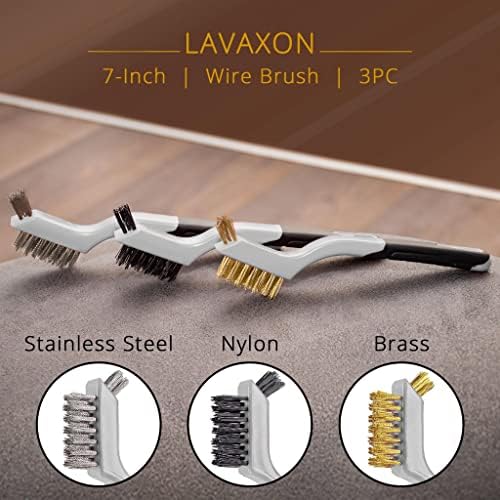 Lavaxon Wire Brush Set 3Pcs - Image 4