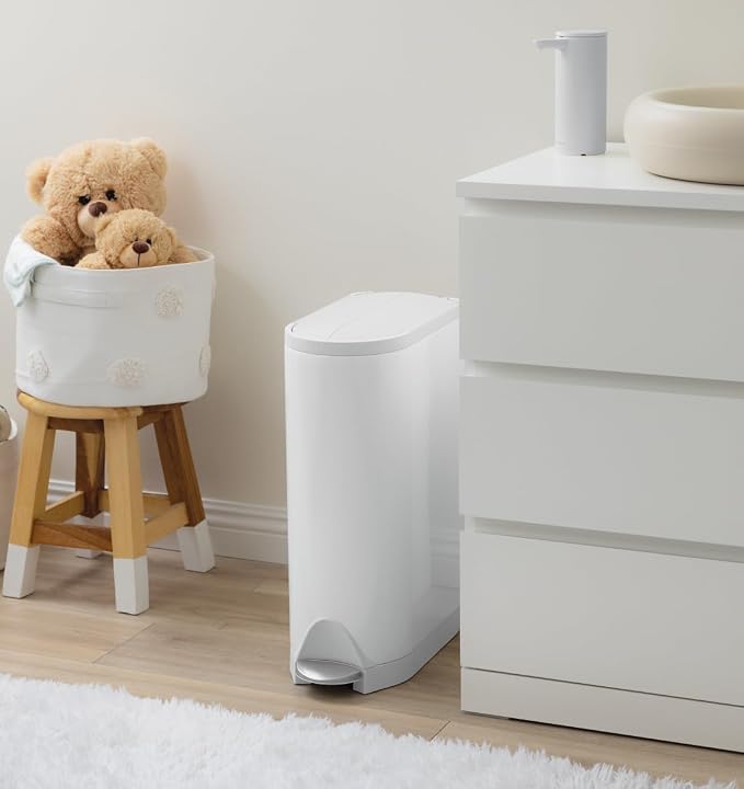 simplehuman Butterfly Step Can, 18L / 4.8 Gallon Trash Can - Image 6