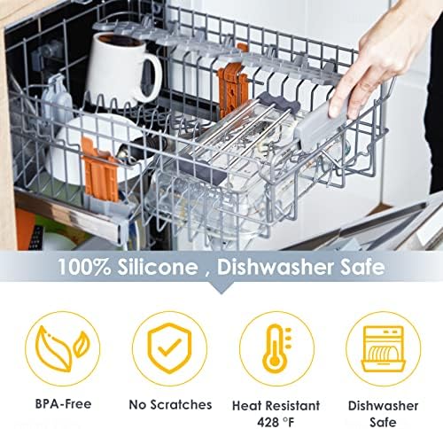 Tomorotec Adjustable Over-The-Sink Kitchen Rack, Deep Gray - Image 5