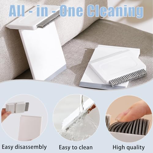 Ouliget Kitchen Sink Squeegee and Countertop Brush, 3 in 1 Mini Squeegee Sponge - Image 2