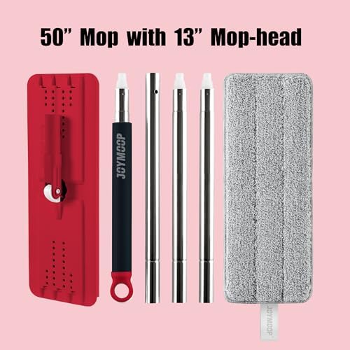 JOYMOOP Flat Mop, Microfiber Mop Head - Image 3