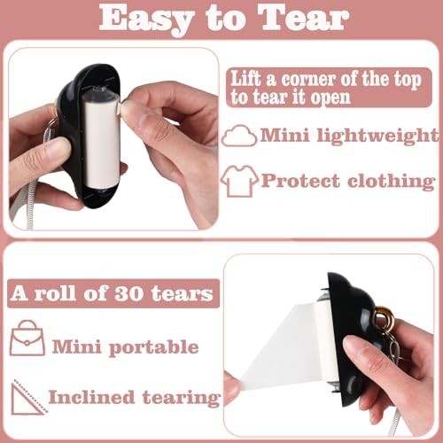 Mini Travel Size Reusable Lint Roller - Image 3