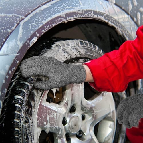 Patelai 3 Pairs Microfiber Dusting Gloves - Image 6