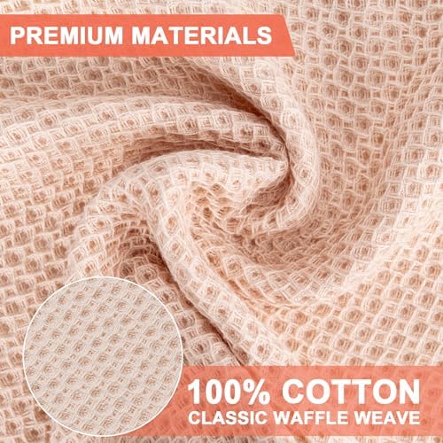 Kitchen Towels 8-Pack Kitchen Dish Cloths, 100% Cotton, 12x12 In - Image 3
