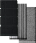 Homaxy 3 Pack Cotton Terry Premium Kitchen Towels, 18 x 28 in by Homaxy