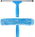 MR.SIGA Professional Window Squeegee & Microfiber Window Scrubber, 14 inch by MRSIGA