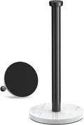 VEHHE Marble Black Paper Towel Holder, Weighted Base & EVA Non-Slip Pad by VEHHE
