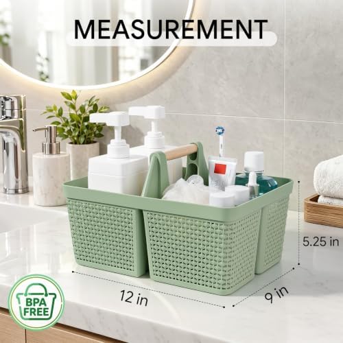 UUJOLY Portable Plastic Shower Caddy Basket - Image 6