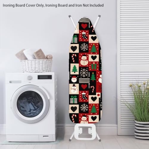 Flashideas Green Christmas Plaid Ironing Board Cover and Pad 15x54 Inch - Image 3