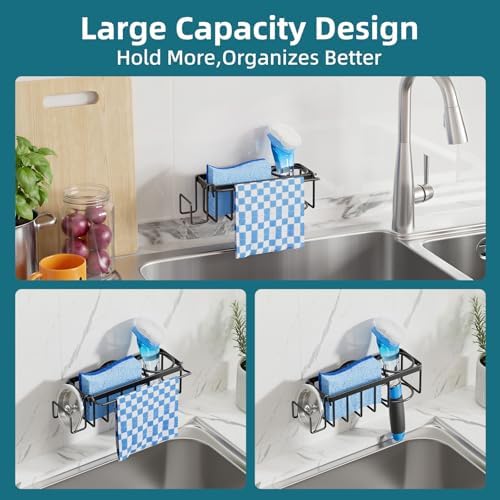 TAILI 4-in-1 Sink Caddy for Kitchen Sink - Image 6