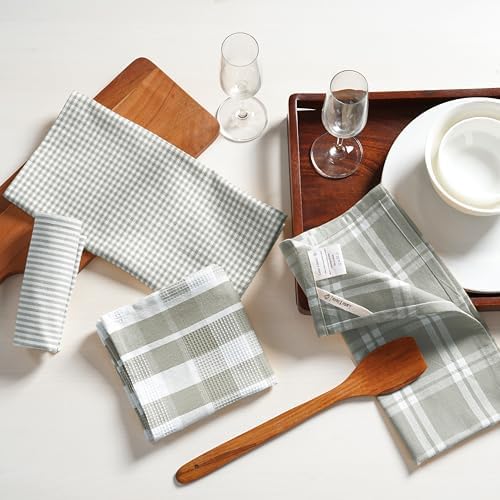LANE LINEN 100% Cotton Kitchen Dish Cloths, Ultra Soft Absorbent Quick Drying - Image 4