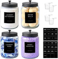 Glass Jars Laundry Containers by Unknown