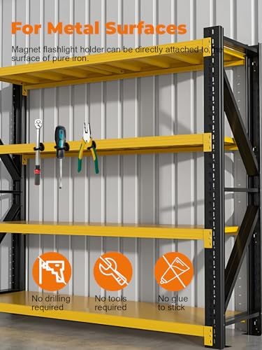 Universal Magnetic Garage Hooks, Magnet Base - Image 6