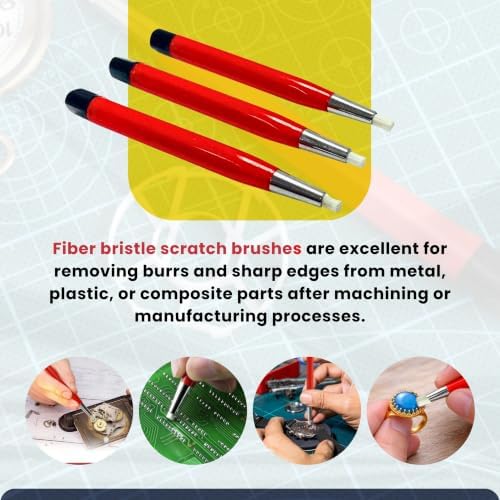 Fiberglass Scratch Brush Pens 3 Pack - Image 3