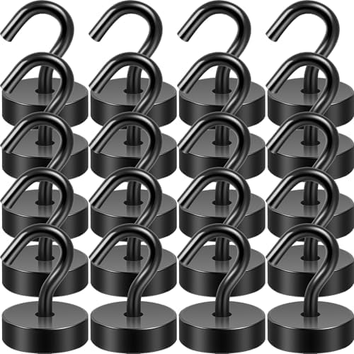 Neosmuk Magnetic Hooks, Cruise Ship Essentials, 40lb+ Heavy Duty Magnetic Hooks by Neosmuk