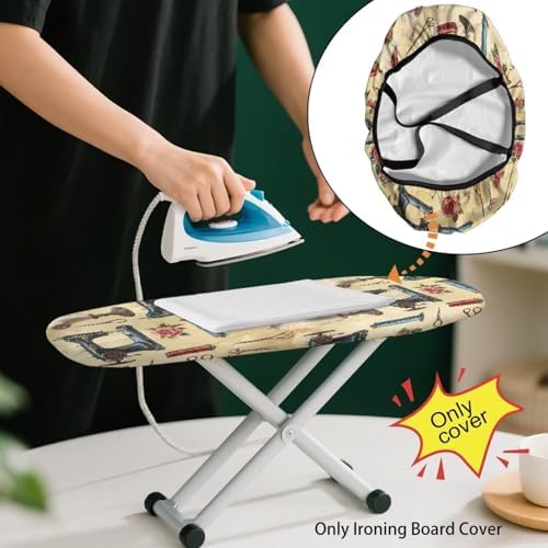 Sewing Ironing Board Cover for Iron Pad Protector Retro Table Top Ironing Board - Image 3