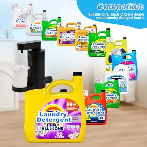 Electric Laundry Detergent Pump, Reusable Smart Laundry Detergent Dispenser - Image 6