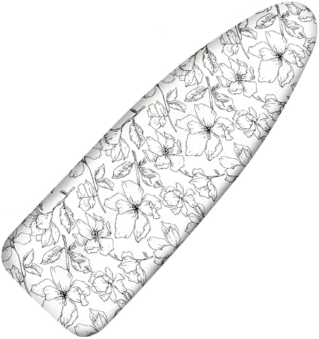 Ironing Board Cover and Pad, 18x49 Extra Wide, Scorch Resistant by Dalykate