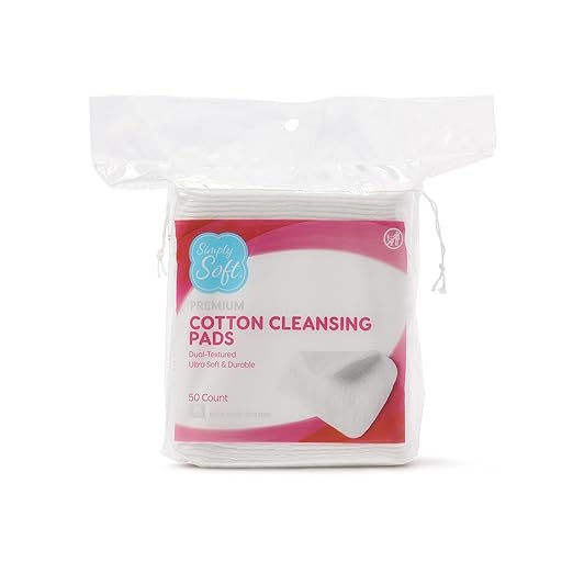 Simply Soft Premium Jumbo Cotton Cleansing Pads, 100% Pure Cotton, Large 3.5 x - Image 2