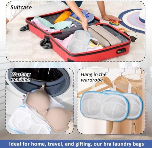 Luomorgo 4-Pack Bra Wash Bags - Image 7